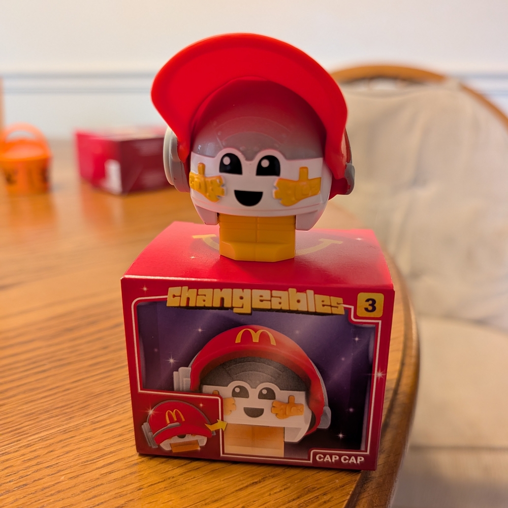 McDonald's Changeables Cap Cap Toy